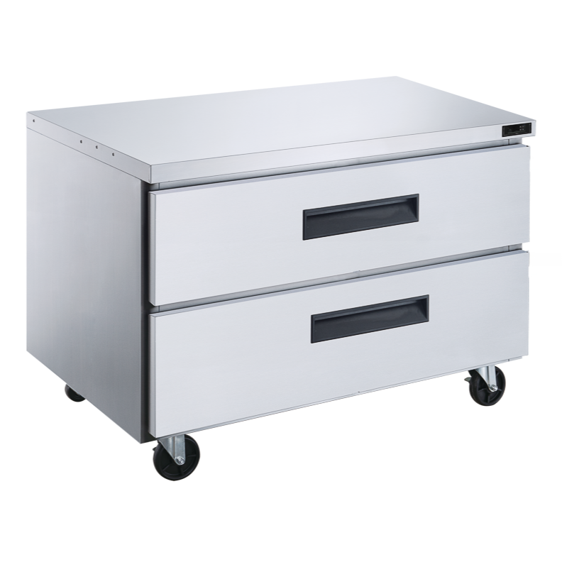 Dukers DUC36R-D2 2-Drawer Undercounter Commercial Refrigerator in Stainless Steel image 1