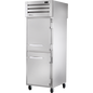 True STG1RPT-2HS-1S-HC Pass-Thru Solid Half Front/Solid Rear Swing Doors Refrigerator with Hydrocarbon Refrigerant