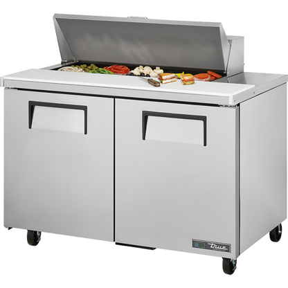 True TSSU-48-10-HC Solid Door Sandwich/Salad Unit with Hydrocarbon Refrigerant - view 2