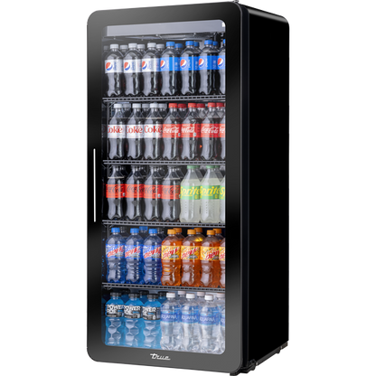 True CVM-11-HC~EGC01 Swing Door Curved Edge Refrigerator with Hydrocarbon Refrigerant - view 2