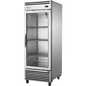 True TGN-1R-1G Reach-In Glass Swing Door Refrigerator with Hydrocarbon Refrigerant