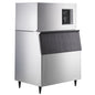 Hoshizaki IM-500SAB 44" Air-Cooled Regular Cube Ice Machine with Stainless Steel Finish Ice Storage with 700 lb. Storage - 489 lb./Day