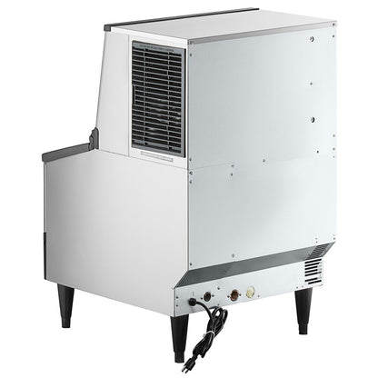Hoshizaki KM-231BAJ 24" Air-Cooled Undercounter Crescent Cube Ice Machine with 80 lb. Storage - 213 lb./Day