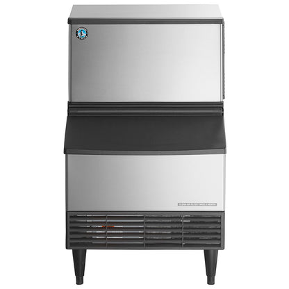 Hoshizaki KM-231BAJ 24" Air-Cooled Undercounter Crescent Cube Ice Machine with 80 lb. Storage - 213 lb./Day