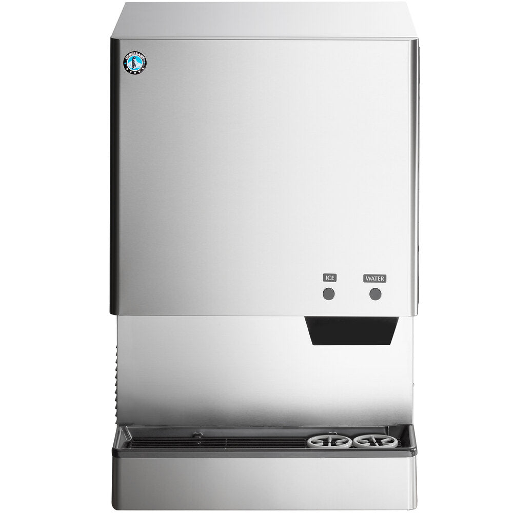 Hoshizaki DCM-300BAH Air-Cooled Countertop Ice Maker and Water Dispenser with 40 lb. Storage - 321 lb./Day