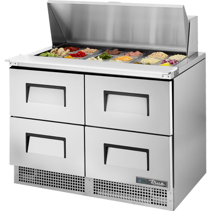 True TFP-48-18M-D-4-HC Drawered Food Prep Unit with Hydrocarbon Refrigerant