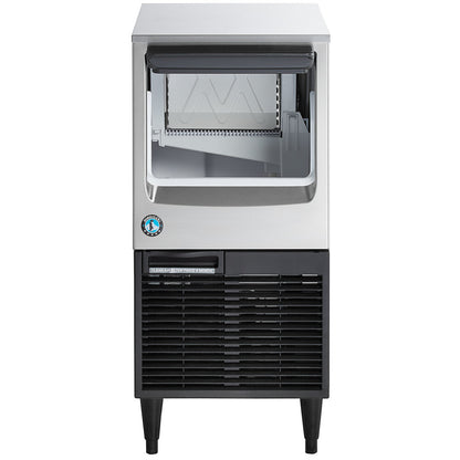 Hoshizaki KM-81BAJ 17 3/4" Air-Cooled Undercounter Crescent Cube Ice Machine with 38 lb. Storage - 86 lb./Day