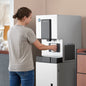 Hoshizaki DCM-271BAH-OS Opti-Serve Air-Cooled Countertop Ice Maker and Water Dispenser with SD-271 Stand and 10 lb. Storage - 257 lb./Day
