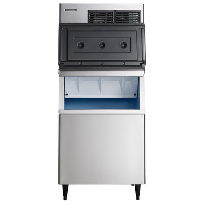 Hoshizaki KMD-705MAJ Low Profile 30" Air-Cooled Crescent Cube Ice Machine with Stainless Steel Finish and 500 lb. Storage - 721 lb./Day