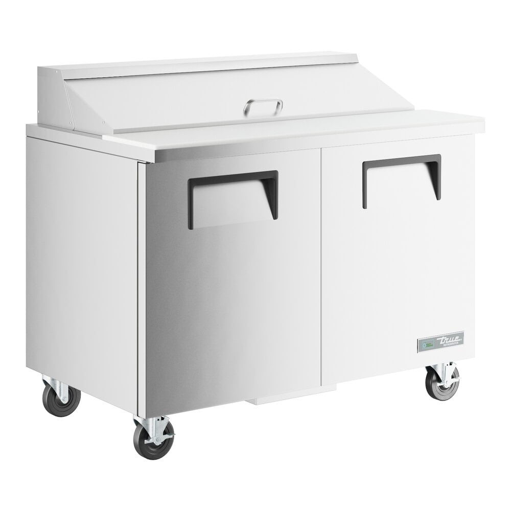 True TSSU-48-12-HC 48 3/8" 2 Door Refrigerated Sandwich Prep Table