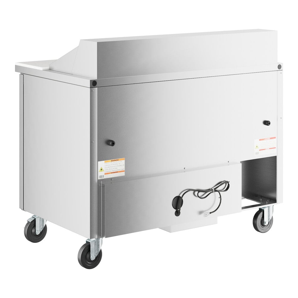 True TSSU-48-12-HC 48 3/8" 2 Door Refrigerated Sandwich Prep Table