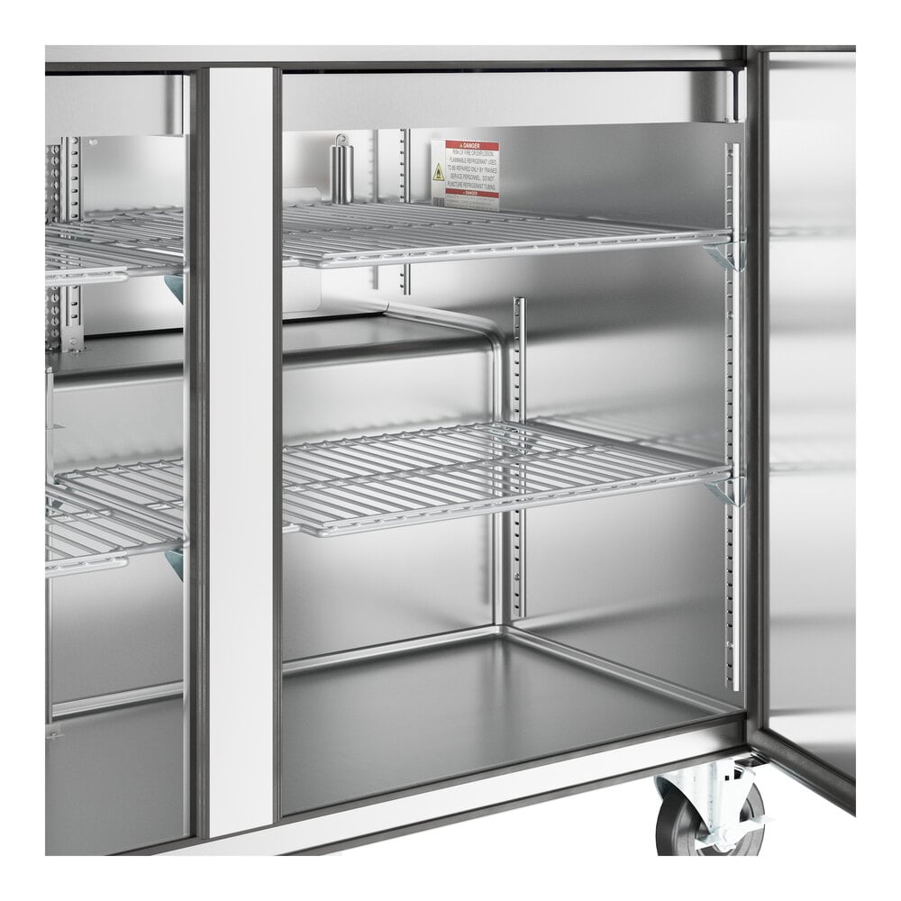 True TSSU-48-12-HC 48 3/8" 2 Door Refrigerated Sandwich Prep Table