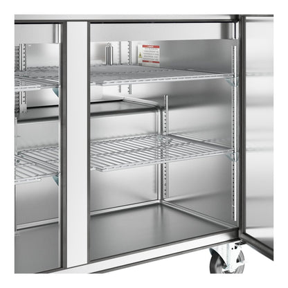 True TSSU-48-12-HC 48 3/8" 2 Door Refrigerated Sandwich Prep Table
