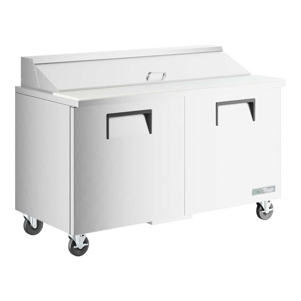 True TSSU-60-16-HC 60 3/8" 2 Door Refrigerated Sandwich Prep Table