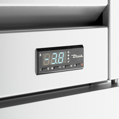 True TS-49F-HC 54 1/8" Stainless Steel Solid Door Reach-In Freezer
