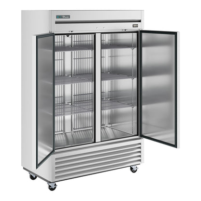 True TS-49F-HC 54 1/8" Stainless Steel Solid Door Reach-In Freezer