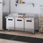 Hoshizaki SR72B-30M 72" Mega Top Prep Refrigerator with 3 Doors