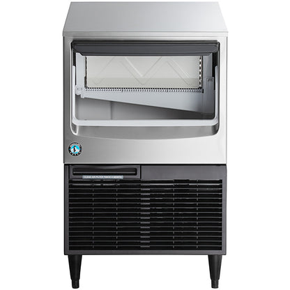 Hoshizaki KM-161BAK 23 3/4" ADA-Compliant Air-Cooled Undercounter Crescent Cube Ice Machine with 78 lb. Storage - 156 lb./Day