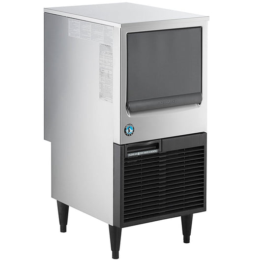 Hoshizaki KM-81BAK 17 3/4" ADA-Compliant Air-Cooled Undercounter Crescent Cube Ice Machine with 38 lb. Storage - 98 lb./Day
