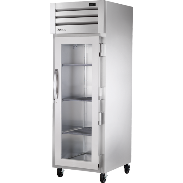 True STG1R-1G-HC Reach-In Glass Swing Door Refrigerator with Hydrocarbon Refrigerant - view 2