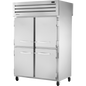 True STA2RPT-4HS-2S-HC Pass-Thru Solid Half Front/Solid Rear Swing Doors Refrigerator with Hydrocarbon Refrigerant
