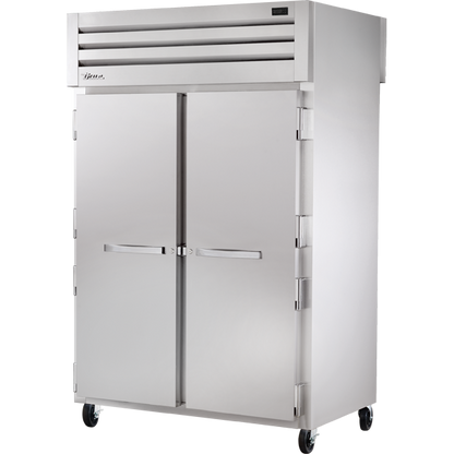True STG2RPT-2S-2G-HC Pass-Thru Solid Front/Glass Rear Swing Doors Refrigerator with Hydrocarbon Refrigerant