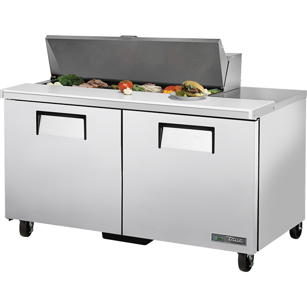 True TSSU-60-12-HC Solid Door Sandwich/Salad Unit with Hydrocarbon Refrigerant - view 2