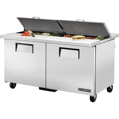 True TSSU-27-08-HC Solid Door Sandwich/Salad Unit with Hydrocarbon Refrigerant - view 3