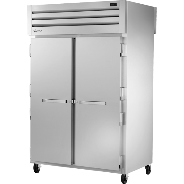 True STA2RPT-2S-2S-HC Pass-Thru Solid Front/Solid Rear Swing Doors Refrigerator with Hydrocarbon Refrigerant