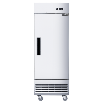 Dukers D28EF Compact Single Door Commercial Freezer in Stainless Steel image 2
