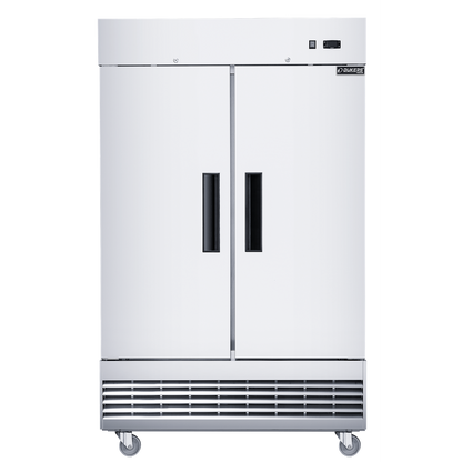 Dukers D47ER Compact 2-Door Commercial Refrigerator in Stainless Steel image 3