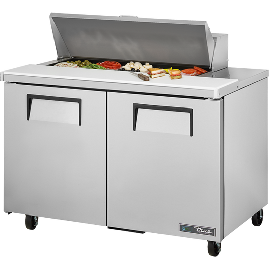 True TSSU-48-10-HC Solid Door Sandwich/Salad Unit with Hydrocarbon Refrigerant
