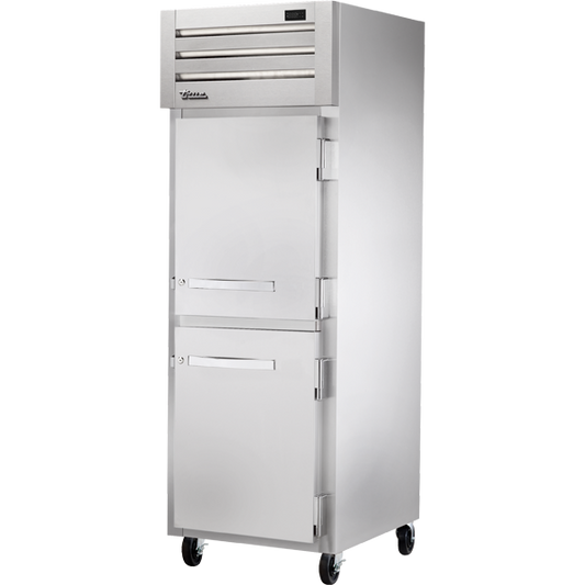 True STR1F-2HS-HC Reach-In Solid Half Swing Door Freezer with Hydrocarbon Refrigerant