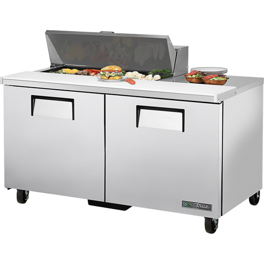 True TSSU-60-10-HC Solid Door Sandwich/Salad Unit with Hydrocarbon Refrigerant