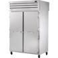 True STR2RPT-2S-2G-HC Pass-Thru Solid Front/Glass Rear Swing Doors Refrigerator with Hydrocarbon Refrigerant