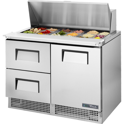 True TFP-48-18M-D-2-HC Drawered Food Prep Unit with Hydrocarbon Refrigerant