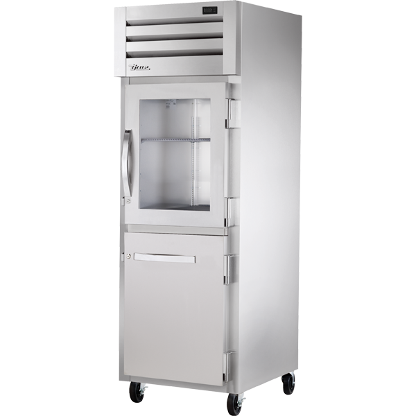 True STR1R-1HG/1HS-HC Reach-In Combination Half Swing Door Refrigerator with Hydrocarbon Refrigerant - view 2