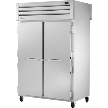 True STA2RPT-2S-2G-HC Pass-Thru Solid Front/Glass Rear Swing Doors Refrigerator with Hydrocarbon Refrigerant
