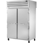 True STA2RPT-2S-2G-HC Pass-Thru Solid Front/Glass Rear Swing Doors Refrigerator with Hydrocarbon Refrigerant