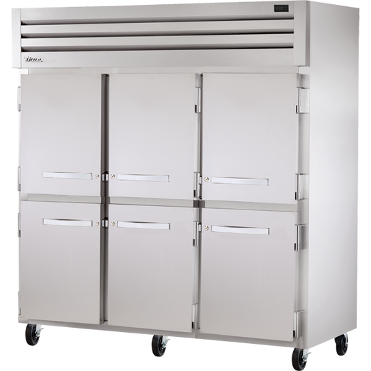 True STR3R-6HS-HC Reach-In Solid Half Swing Door Refrigerator with Hydrocarbon Refrigerant