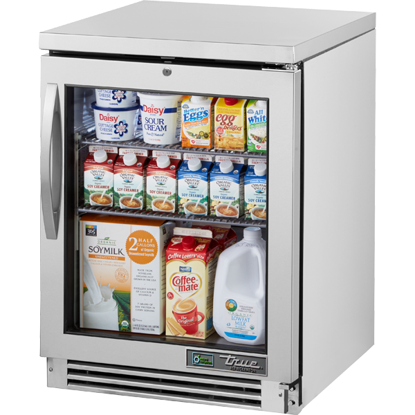 True TUC-24G-HC~FGD01 Glass Door Refrigerator with Hydrocarbon Refrigerant - view 2