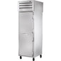 True STR1RPT-1S-1G-HC Pass-Thru Solid Front/Glass Rear Swing Doors Refrigerator with Hydrocarbon Refrigerant