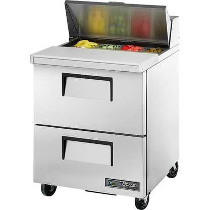 True TSSU-27-8D-2-HC Drawered Sandwich/Salad Unit with Hydrocarbon Refrigerant