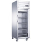Dukers D28AR-GS1 Top Mount Single Glass Door Commercial Reach-in Refrigerator image 1