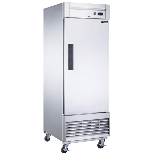 Dukers D28R Single Door Commercial Refrigerator in Stainless Steel image 1