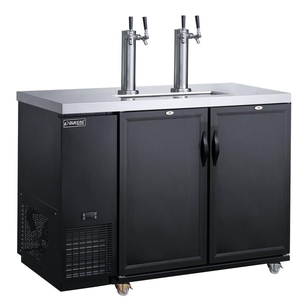 Dukers DKB60-M2 Dual Tap Kegerator Beer Dispenser image 1