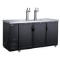 Dukers DKB72-M3 Dual Tap Kegerator Beer Dispenser image 1