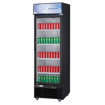 Dukers DSM-12R Commercial Single Glass Swing Door Merchandiser Refrigerator image 3