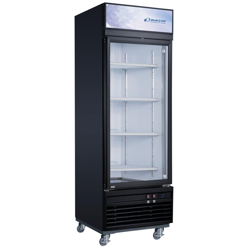 Dukers DSM-15F Commercial Single Glass Swing Door Merchandiser Freezer image 1