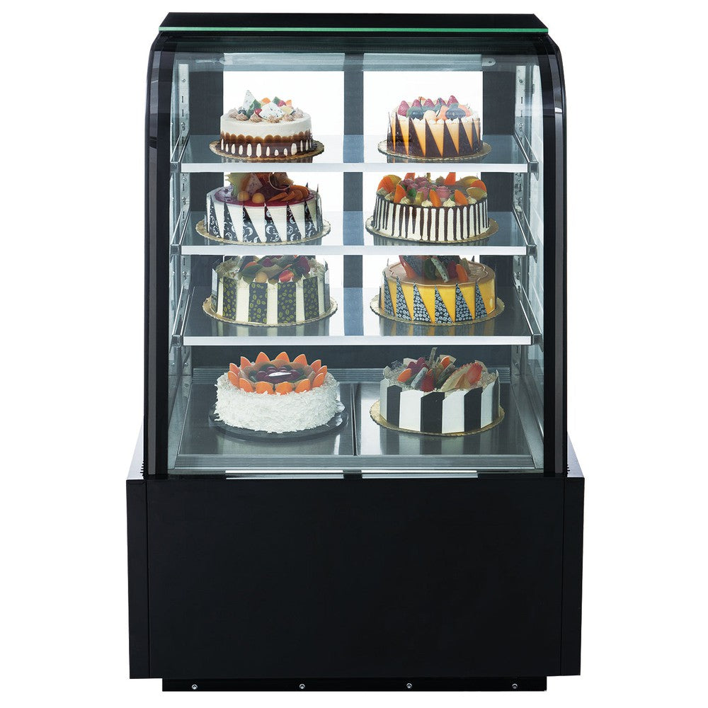 Dukers DDM36R-CB Curved Glass 36" Cake Showcase image 3